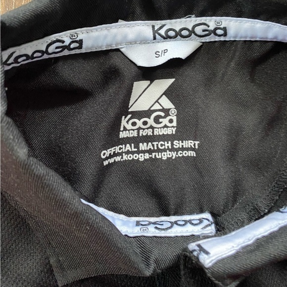 Kooga Pink and Black Striped Rugby Shirt Size Small - Picture 3 of 8